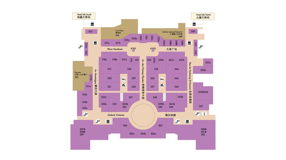 mapa de paris Macau